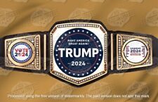 USA Presidential Election 2024 Donald Trump Make America Great Championship Belt picture