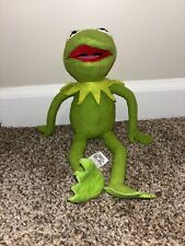 Disney Store The Muppets Kermit Frog Stuffed Plush Medium 16'' NWT picture