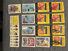 Lot Of 7 Unopened Vintage 1989 NINTENDO GAME PACKS + Misc Loose Cards Wax Packs picture
