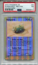 Pokemon Ex Sandstorm Reverse Foil Card #60 Dunsparce PSA 7 picture
