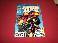 BX5 Iron Man #258 marvel 1990 comic 9.6 copper age picture