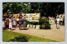 Kalamazoo MI- Michigan, Clothesline Art Show, Antique, Vintage Postcard picture