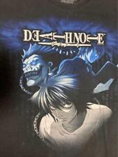 L Death Note Vintage Anime T-Shirt M japan picture