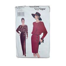 Vogue Sewing Pattern 8848 Dress Gown Misses Size 12-16 picture