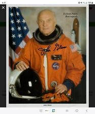 SIGNED John Glenn USA NASA Astronaut Senator Autographed 8x10 Color Photo w COA  picture