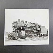 VTG 8x10 Steam Locomotive Photo by HK Vollrath taken March 1942, CNR 2587 2-8-0 picture