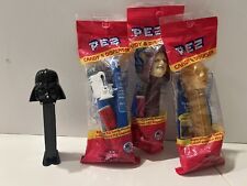Vintage PEZ DISPENSERS - STAR WARS (Darth Vader, C3PO, R2D2, & Palpatine) picture