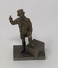 Vintage 1983 Riverboat Captain Franklin Mint People Of America West Pewter picture