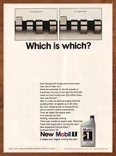 1992 Advanced Formula Mobil 1 Motor Oil Print Ad/Poster Car Man Cave Wall Art picture