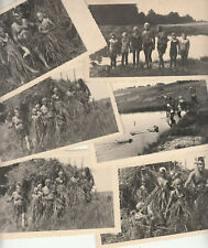 Social history iconic vintage photos people mud baths tribal outfits Germany picture
