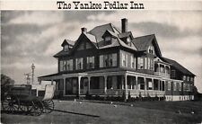 The Yankee Pedlar Inn Postcard New England Pioneer Valley Horse Buggy C1950 picture
