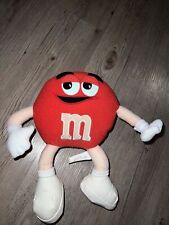 M & M Red 10” Stuffed Toy Plush Novelty Vintage 2001 Excellent Namco Mars Inc picture