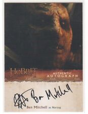 The Hobbit Battle of the Five Armies Autograph Ben Mitchell as Narzug A1#1 picture