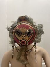 Angolan Ceremonial Dance Mask With Natural Specimen Details Real Antique Tribe picture