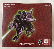 Loot Crate, Beast Wars Transformers, Megatron Collectible Figure, Damaged Box picture
