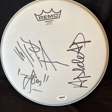 BLACK EYED PEAS SIGNED DRUMHEAD APPLE WILLIAM TABOO PSA/DNA LOA picture