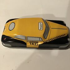 Fossil Yellow Taxi Wrist Watch Tin picture