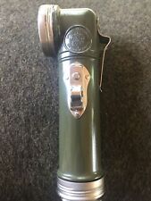 Vintage Official BSA Boy Scouts of America Right Angle Metal Flashlight American picture