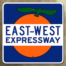Florida East-West Expressway highway marker road sign Orlando orange 24x24 picture