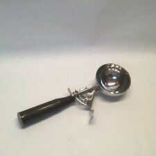 Vintage Stanton Ice Cream Scoop 4 Oz Black 18-8 Stainless Steel Muffin Cookie picture