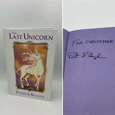 The Last Unicorn HC Signed by Peter S. Beagle IDW Comics 2011 4th Printing HTF picture
