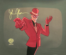 JOHN GLOVER rare RIDDLER cel SIGNED R7 WHAT IS REALITY BTAS Monitor OVERSIZED picture