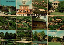 St. Augustine, Raleigh, Duke University, Wake Forest University, Postcard picture