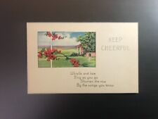 Postcard Keep Cheerful Whistle and Sing picture