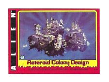 1979 Topps ALIEN #21 Asteroid Colony Design (Pack Fresh) picture