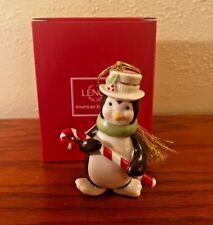 Lenox Ornament Very Merry Porcelain Christmas Penguin Holiday Decor 3.5