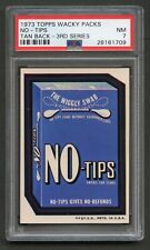 1973 Topps Wacky Packages No-Tips No Tips PSA 7 3rd Series Nice picture