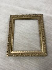 Antique Gold Wood Ornate Photo Frame. picture