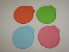 Lot of 4 Tupperware 25410 Replacement Cereal Butterfly Lid Seal 6 1/4