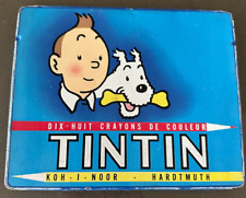 Hergé Tintin Crayons Koh-I-Noor Hardtmut  EMPTY picture