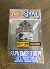 Funko Pop Pocket Keychain - Ghost Papa Emeritus IV - Hot Topic Exclusive Free Sh picture