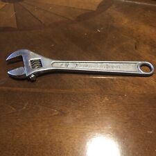 Vintage New Britain Machine Co. AW-10 Adjustable Crescent Wrench USA Tool picture