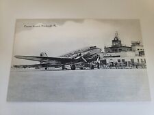 Vintage RPPC County Airport, Pittsburg, PA Pennsylvania Central Postcard picture