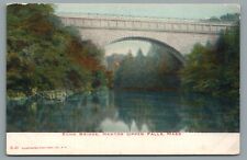 Echo Bridge Newton Upper Falls Mass Undivided Back Vintage Postcard picture