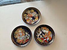 Rosenthal Aladin and the Magic Lamp Collectors Plates Bjorn Wiinblad #6,7,8 MINT picture