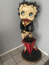 Very Rare~Betty Boop Large Umbrella Stand Character Statue 5ft~ Life Sized Figur picture