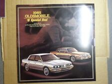1985 OLDSMOBILE - A SPECIAL FEEL 32 PAGES PAGES picture