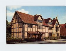 Postcard Shakespeare's Birthplace Stratford-upon-Avon England picture