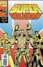 Super Soldiers Comic 4 Cover A First Print 1993 Lee Stevens Andrew Currie Marvel picture