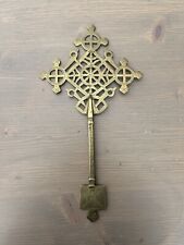 Handmade Ethiopian Hand Cross  Orthodox Coptic Christian Blessing Decoration  picture