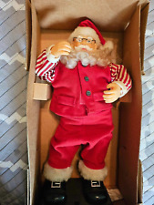 Vintage Hip Swingin Santa Christmas Toy Decoration  