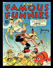FAMOUS FUNNIES #102 *** Hitler Cover *** 1943 ***Coverless picture
