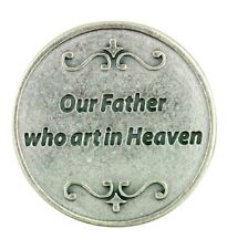 Devotional Pocket Token with The Lord's Our Father Prayer of Christianity picture