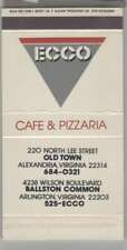 Flattened Matchbox - Pizza Place Ecco Pizzaria Alexandria, VA picture