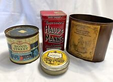 Mixed Lot of Vintage Tobacciana Pipe Tobacco Tins picture