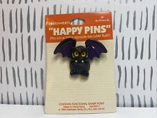 1984 Hallmark Halloween Happy Pins Shifting Eyes And Wings New picture